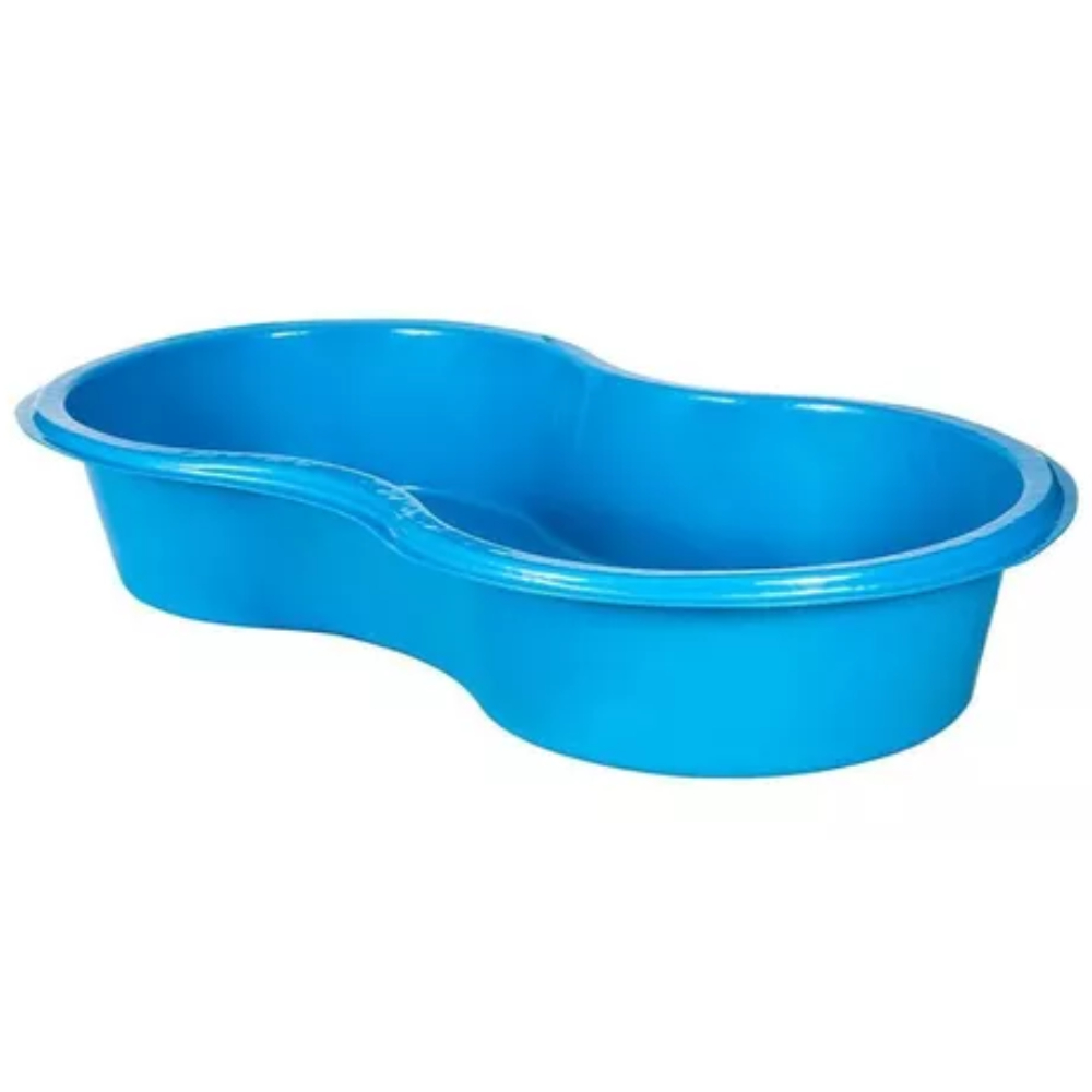 Piscina Feijão Azul - Caixa Multiuso De Polietileno 100L