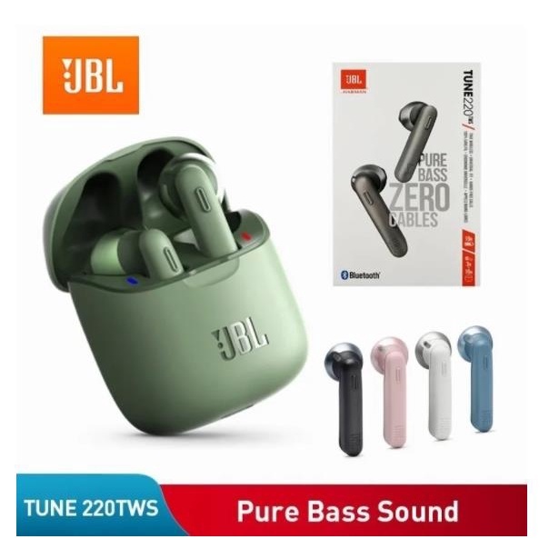 Fone De Ouvido Sem Fio JB-220 Bluetooth 5.0 TWS Headset Intra-Auricular