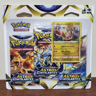Pokemon Blister Triplo Astros Cintilantes - Flapple