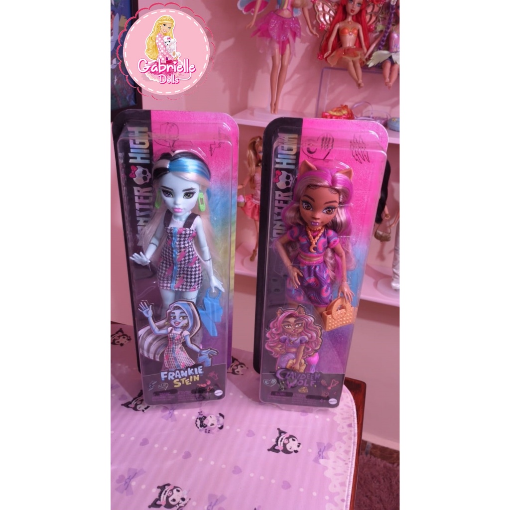 Monster High Boneca Skulltimates Horror Frankie - Mattel HNF75