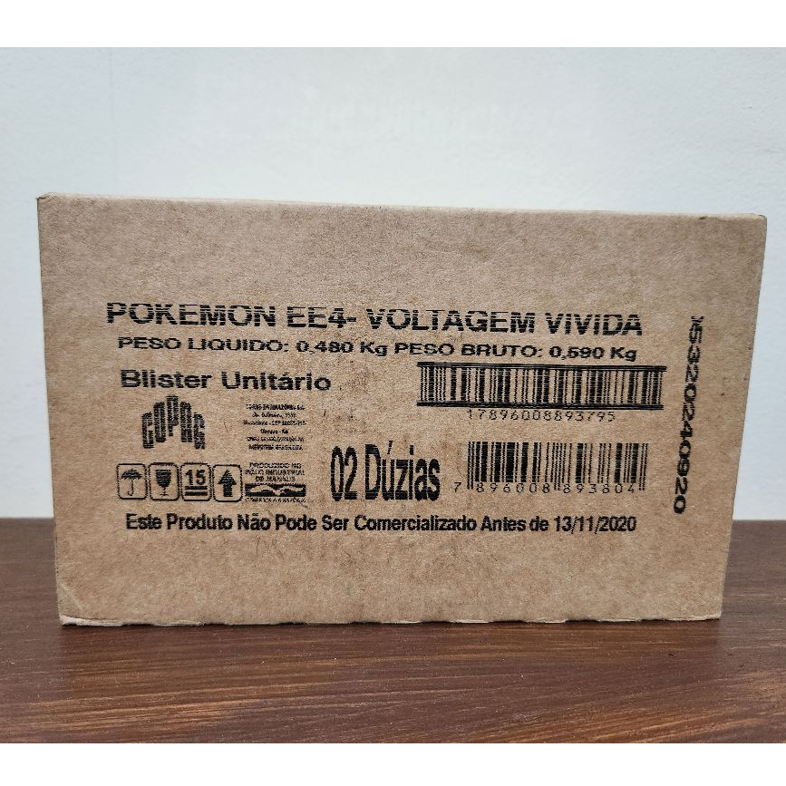 Pokemon Blister Unitário Voltagem Vivida (24 unidades)