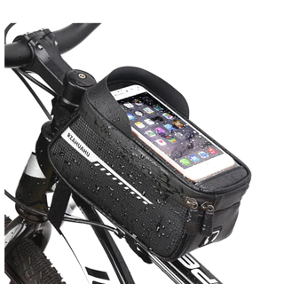 Bolsinha Porta Celular Bicicleta E MOTO Bolsa para bicicleta para Quadro bike alforge bike
