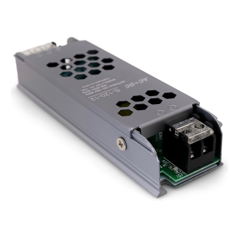 FONTE MINI SLIM - 12V 10A - IP20 P/ FITA LED | Shopee Brasil
