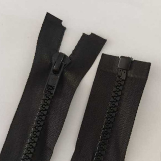 Zíper Tratorado Destacável 70cm #5 Preto