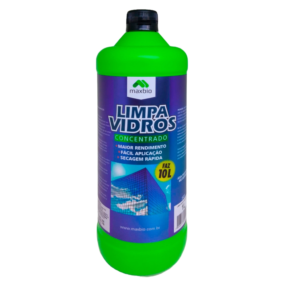 Limpa Vidro Blindex Box super Concentrado Faz 10 Litro - Maxbio ...