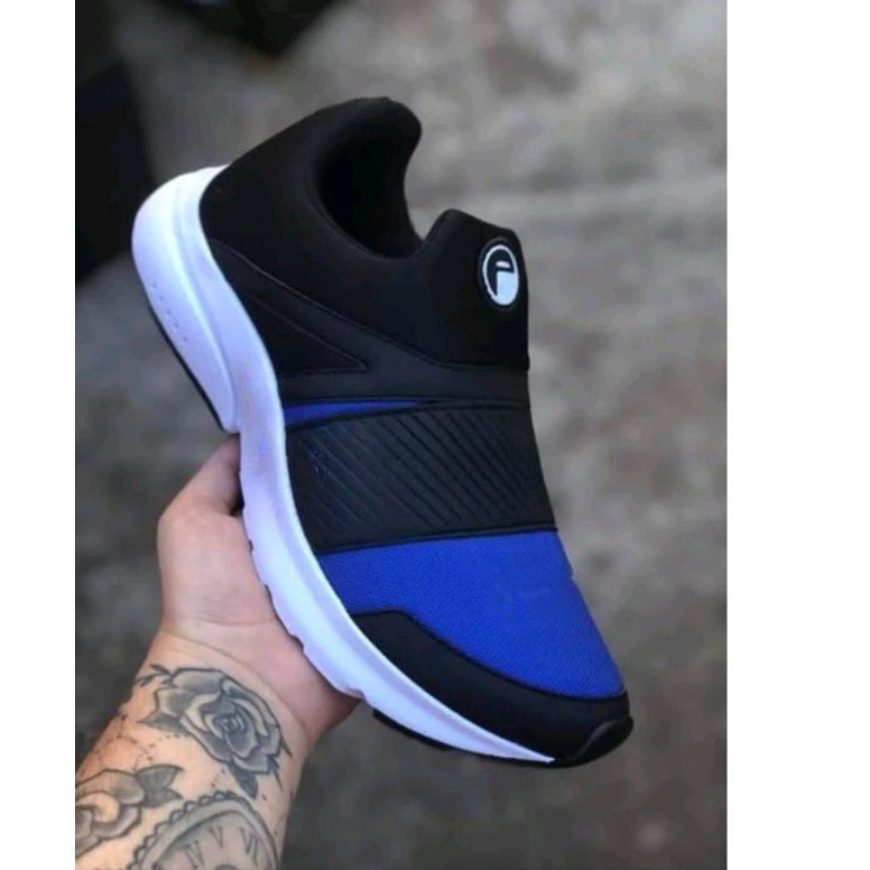 tênis masculino academia tenis meia sem cadarço slip