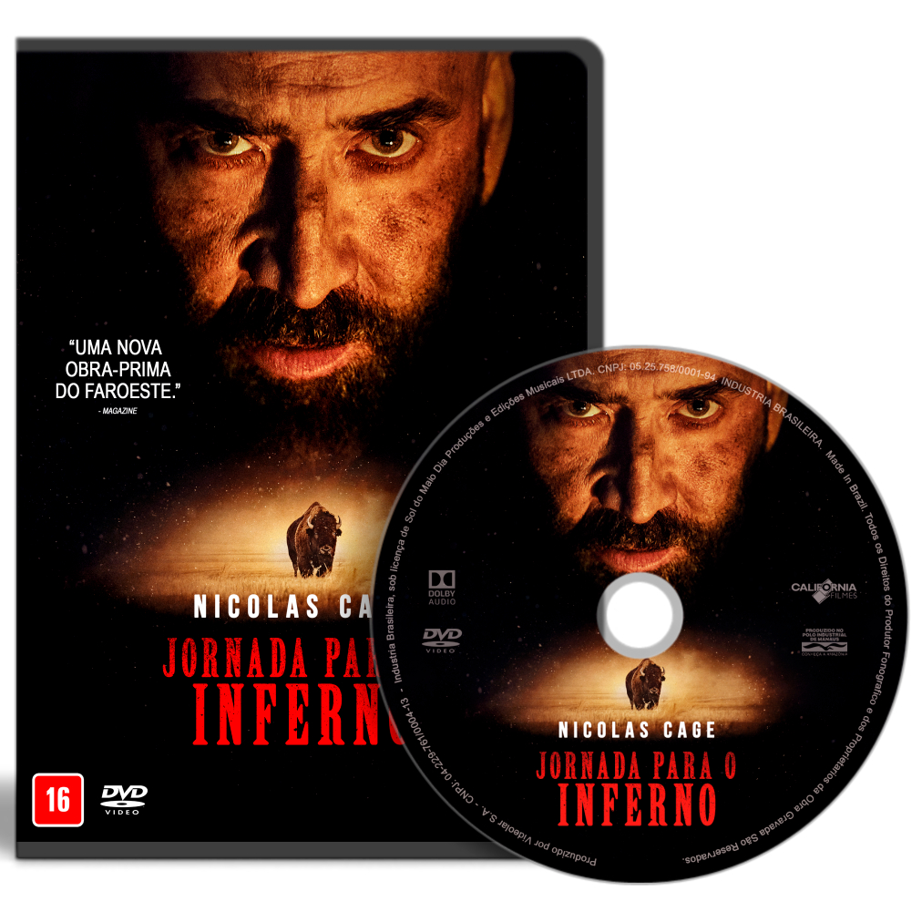 DVD - Jornada Para o Inferno (2023) (Dual Áudio) | Shopee Brasil