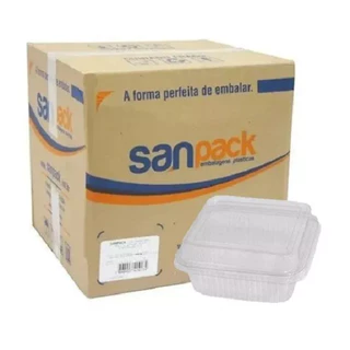 500 Embalagens Para Doce Bolo Brigadeiro Lanche 200ml S-641