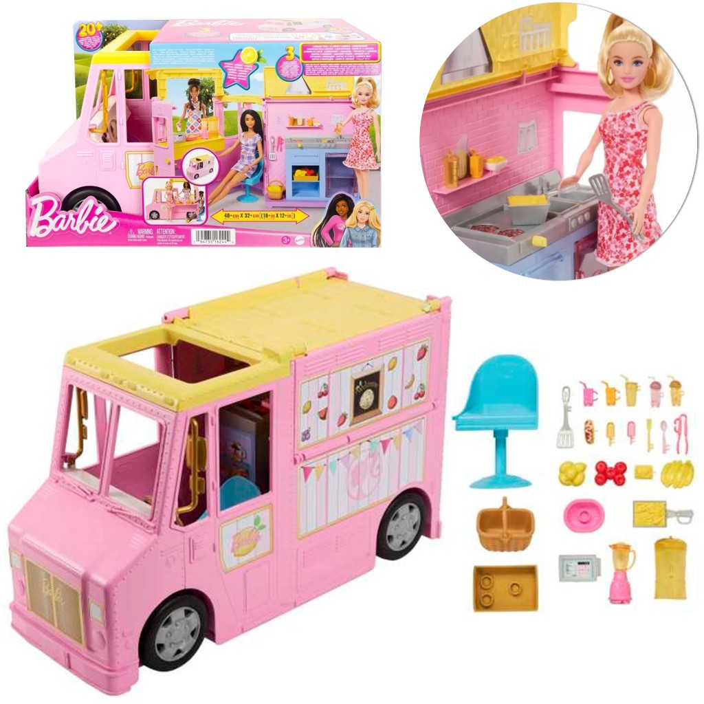 Barbie fantastic food store truck