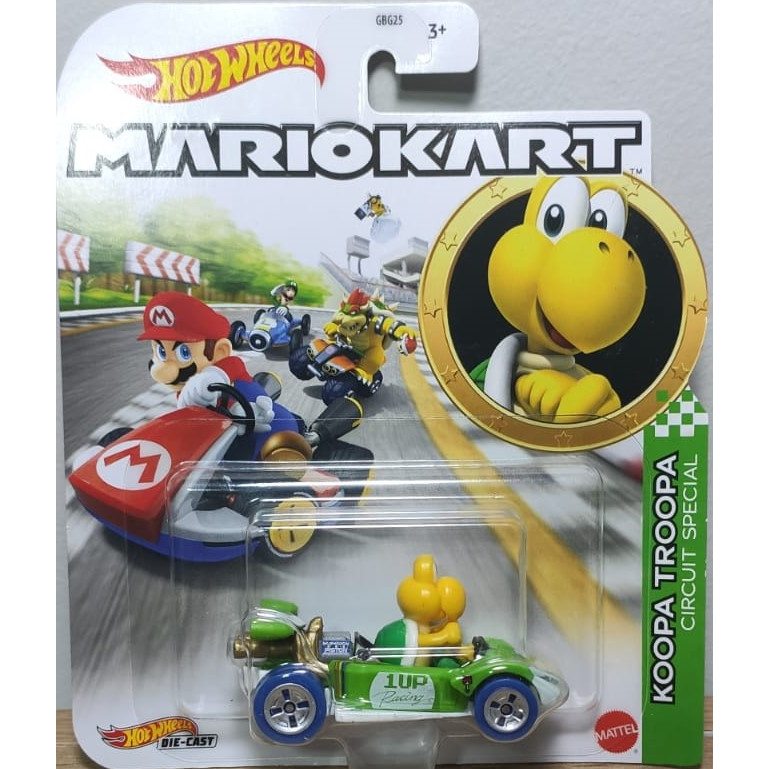 Hot Wheels Mario Kart Koopa Troopa Circuit Special Ggv85 Shopee Brasil 1968