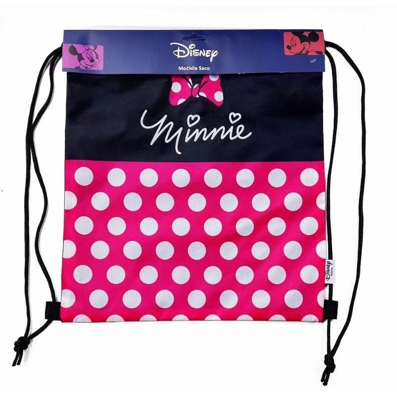 Mochila best sale saco minnie