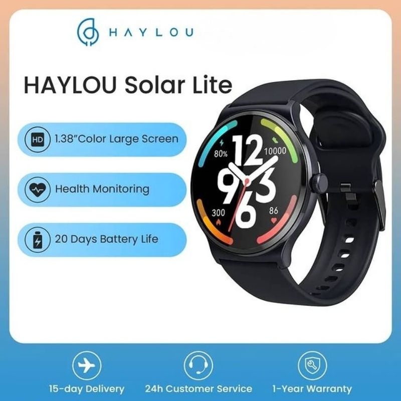 Android Smartwatch Xiaomi Haylou Solar Smart Watch Ip68 Smartwatch