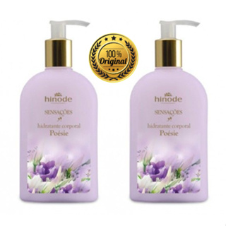 Kit 2 Hidratante Sensações PoéseDesodorante Corporal Hinode Original 300ml