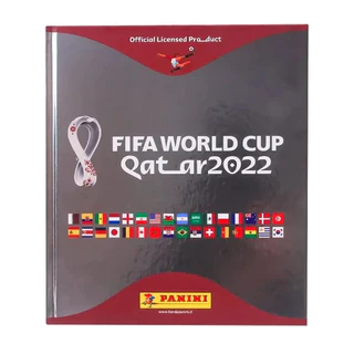 ÁLBUM PRATA COPA DO MUNDO QATAR 2022 - CAPA DURA