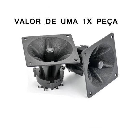 Alto-falante piezoelétrico Tweeter cerâmico driver audio quadrado ...