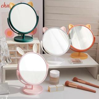 Espelho De Mesa Redondo C/ Zoom E Suporte Para Maquiagem
