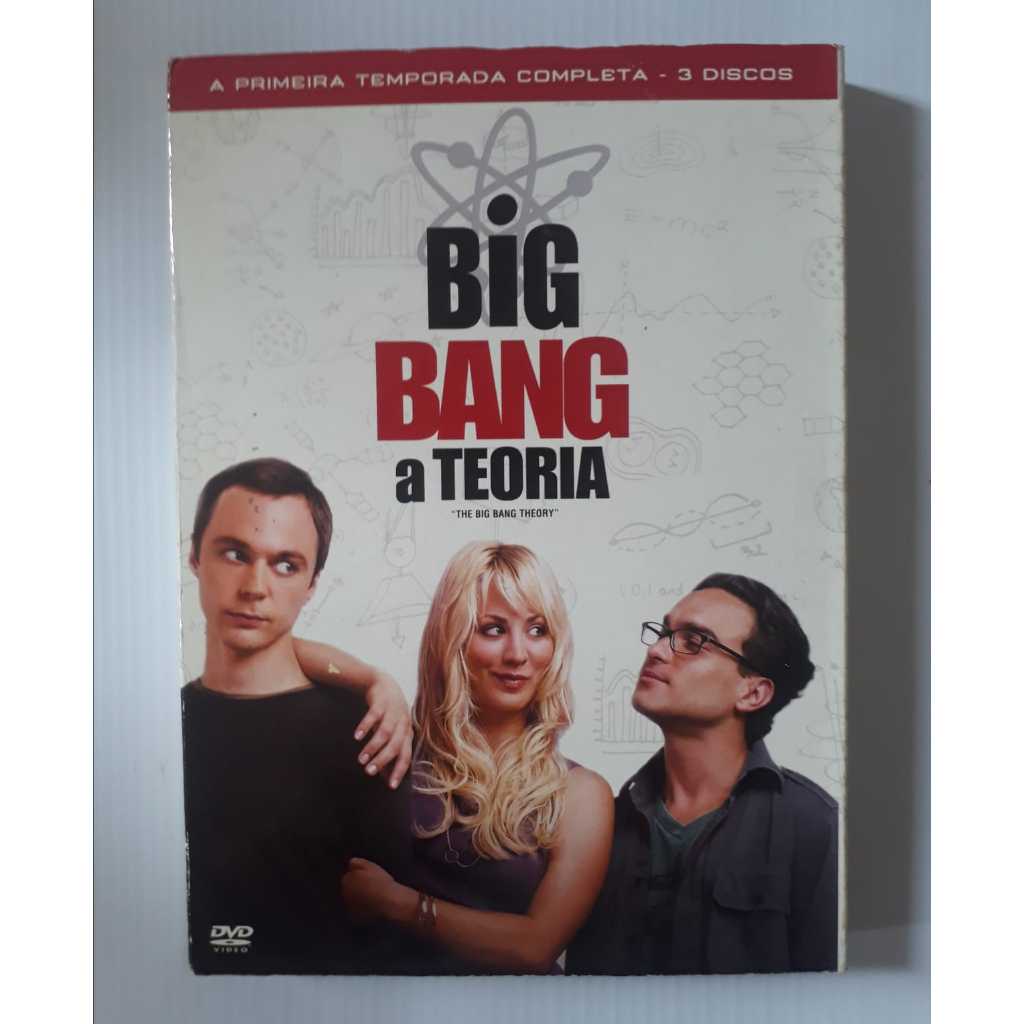 Dvd Big Bang A Teoria - Primeira Temporada Completa - 3 Discos - Com ...