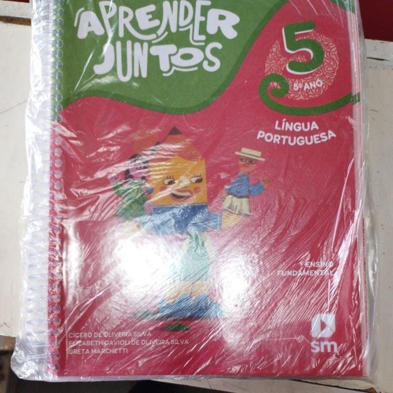 Aprender Juntos Português 5 Ano Livro Do Aluno Novo | Shopee Brasil