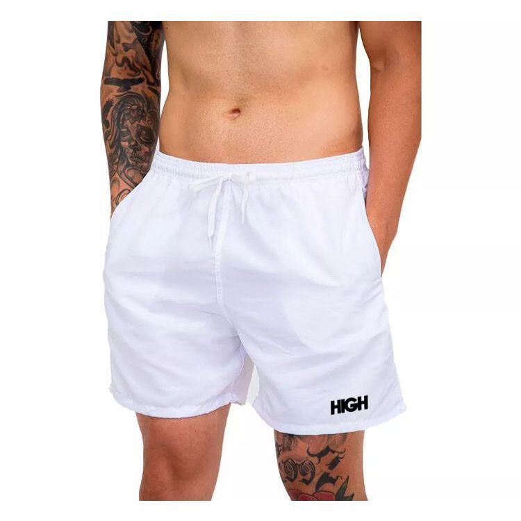 BERMUDA MAURICINHO MASCULINA ESTAMPADA HG 100%POLIESTER PERFEITA PARA ESPORTES/LAZER /PRAIA