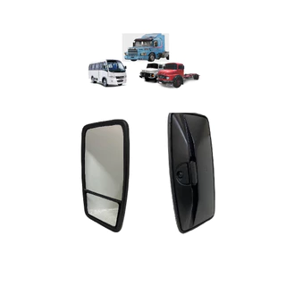 Retrovisor Caminhao Onibus Universal Volvo Comil Mercedes Vw Scania Bipartido