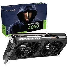 Placa de Vídeo RTX 4060 1-Click OC 2X Galax NVIDIA GeForce, 8GB GDDR6, DLSS, G-Sync - 46NSL8MD8LOC