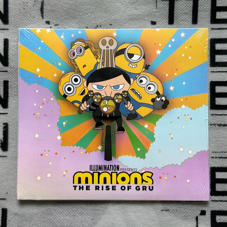 CD Minions The Rise Of Gru (LACRADO) Original Motion Picture