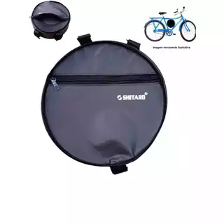 Bolsa De Quadro Bike Redonda Barra Forte E Barra Circular