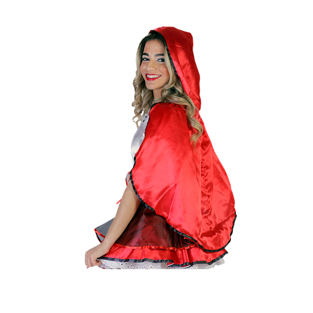 Fantasia Capa Chapeuzinho Vermelho Adulto | Shopee Brasil