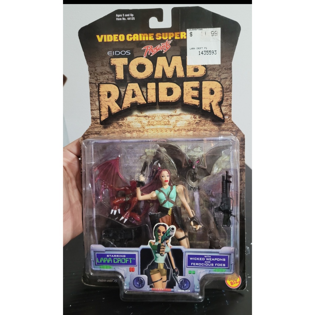 Action figure Tomb Raider Toybiz raro Original Cod1