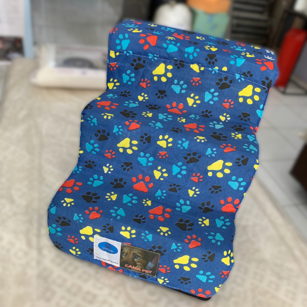 Escada para Pet Cães e Gatos - 3 Degraus
