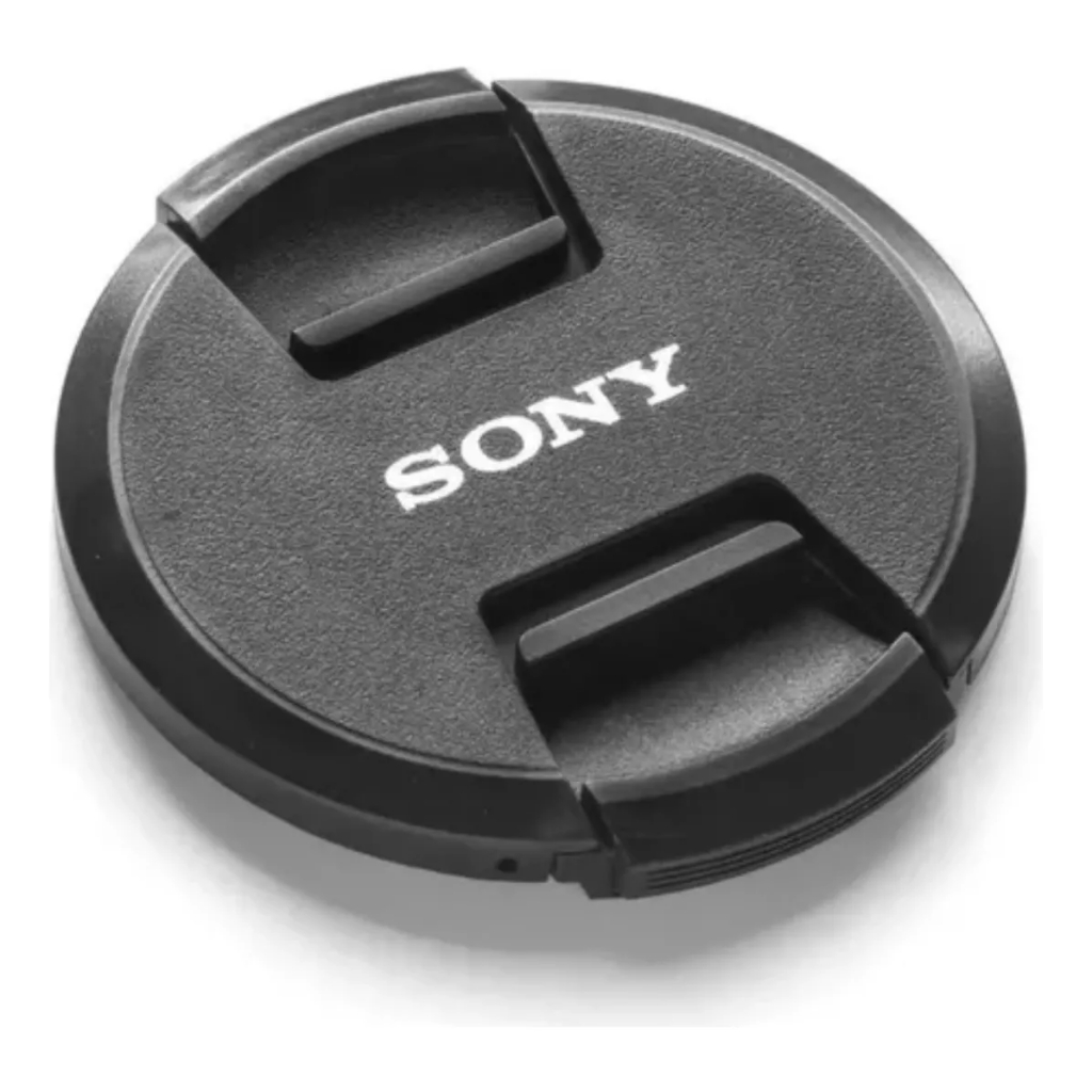 Tampa Frontal De Objetiva Lente 49 55 77 mm Diametro Logo Sony Ø49 55 77