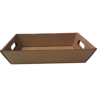 Bandeja pequena cesta arranjo kraft 50 unidades