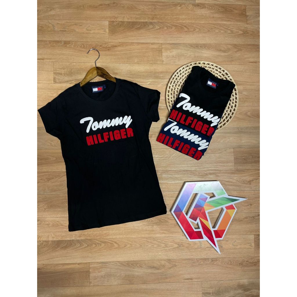 Camiseta Camisa Tommy Hilfiger Original Logo Tommy Hilfiger