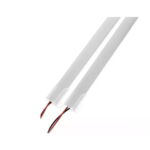 Kit 2 Barra Rígida Led 1m Fita 2835 Direto Na Rede Bh456