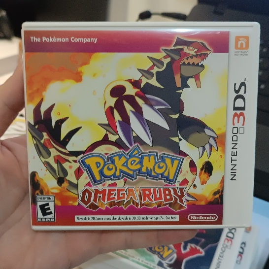 POKEMON 3DS - Originais - X - Moon - Art Academy - Omega Ruby