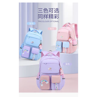Bolsa Escolar Elementar Abertura Lateral Feminina Leve Grande Capacidade Reduzir O Burden Grade Fantasia Mochila Infantil 6119