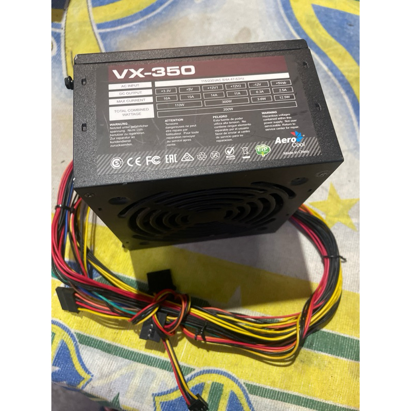 FONTE ATX vx - 350w funcionando 100%
