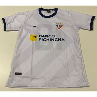 Camisa Futebol LDU Branca Adulto