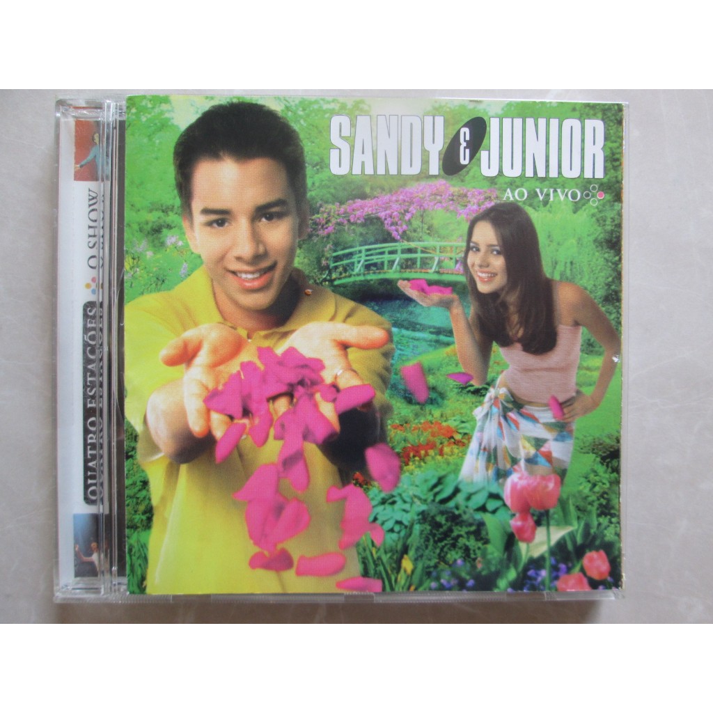 CD - SANDY E JUNIOR / Quatro Estações / Ao Vivo / Com Encarte De 8 ...