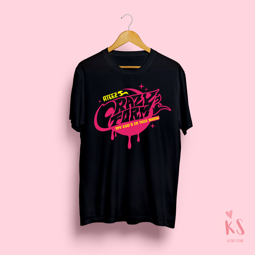 Camiseta Unissex ATEEZ Crazy Form | Shopee Brasil