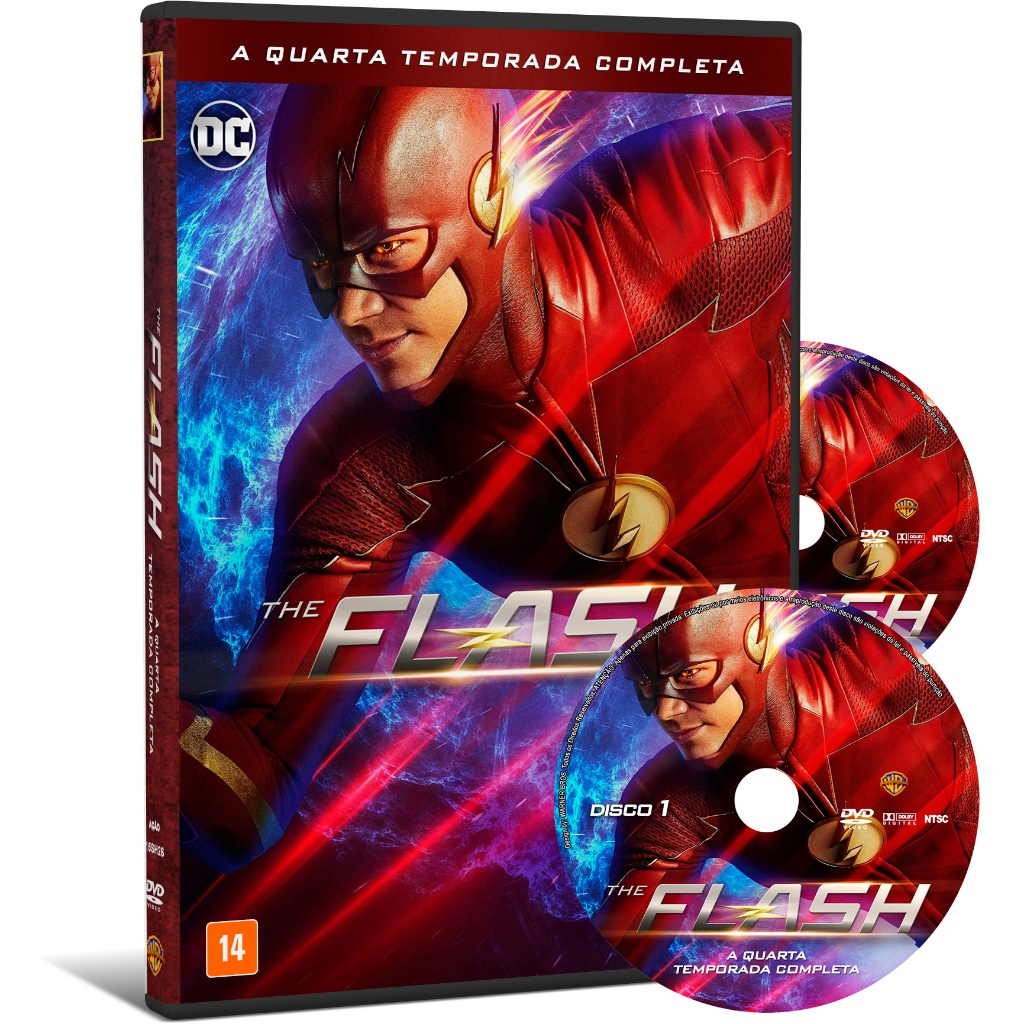 DVD The Flash - 4ª Temporada (2017) | Shopee Brasil
