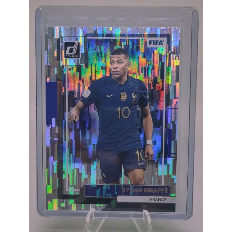 Card Kylian Mbappe 2022-23 Panini Donruss FIFA World Cup Silver ...