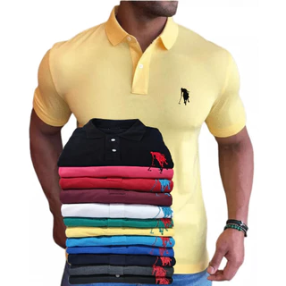 Camisa Plus Size G1 G2 G3 Gola Polo BORDADO