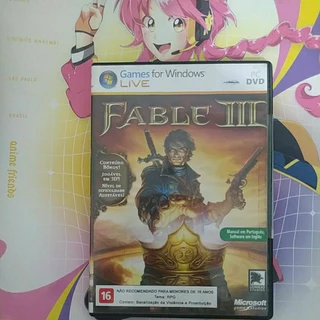 DVD-ROM Fable 3 - Original - Jogo PC