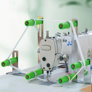 Elastiqueira Cintura Universal VERDE - Para Reta, Over/Inter e Galoneira Modelo com 6 Rolos