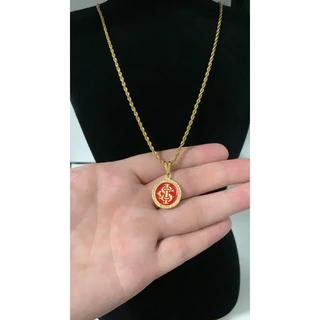 corrente internacional de Porto Alegre / banhada 18k