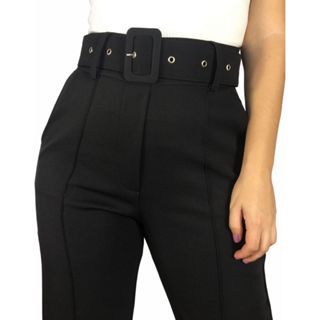 Back Zip Ponte Pant