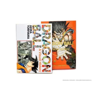 Artbook Dragon Ball Visual History LACRADO Akira Toriyama Importado Livro Capa Dura Luva Protetora