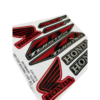 KIT FAIXAS ADESIVOS HONDA CB 300F TWISTER 2023 CBS