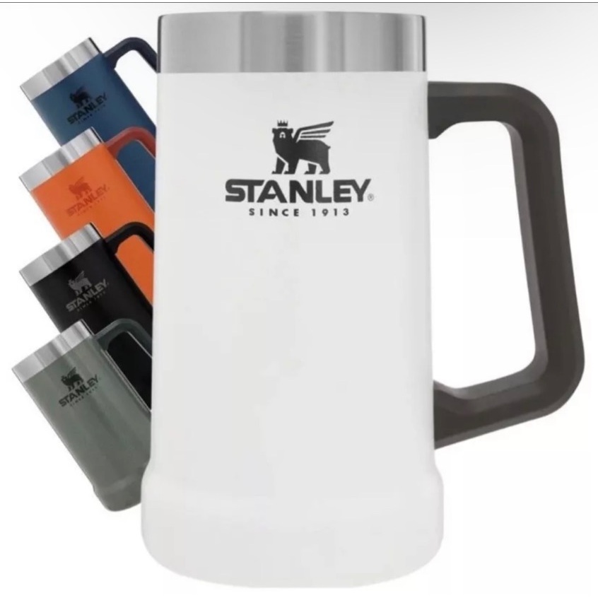Caneca Stanley com alça Térmica Inox primeira linha 709 ml